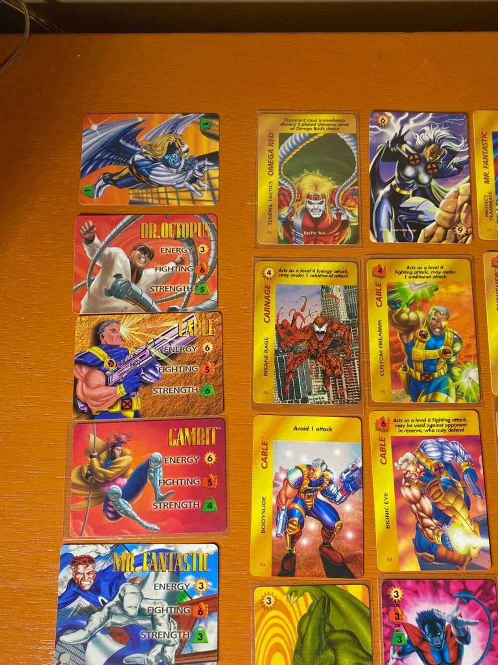 Marvel 21 card